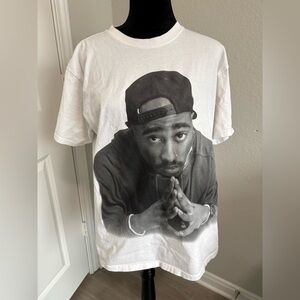 Tupac Shakur Poetic Justice graphic t-shirt size large